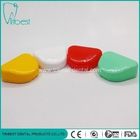 caixa dental compacta colorida da dentadura de 77.6x66x27mm