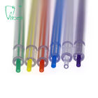 Pontas dentais descartáveis quentes da seringa da Ar-água dos materiais dentais da venda com núcleo colorido
