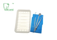 Metal 5 plásticos em 1 jogo dental descartável 5in1 Kit For Examination dental